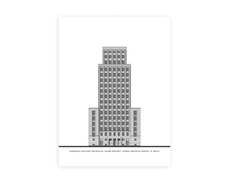 Warszawa, Prudential Poster