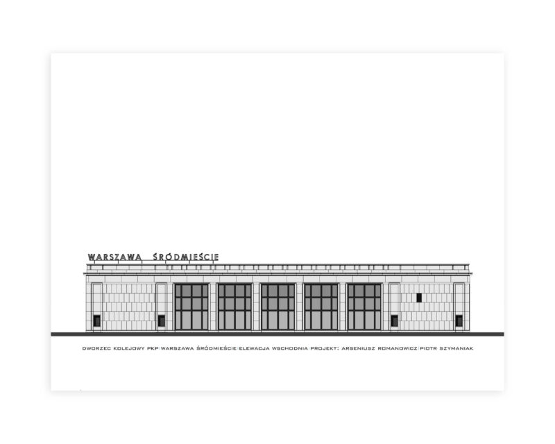 Warszawa, Śródmieście Poster