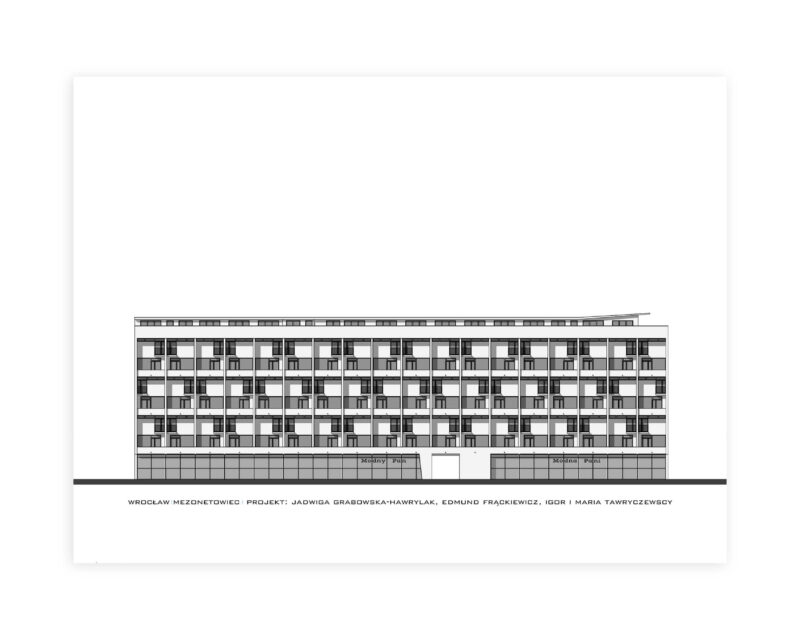 Wrocław, Mezonetowiec Poster